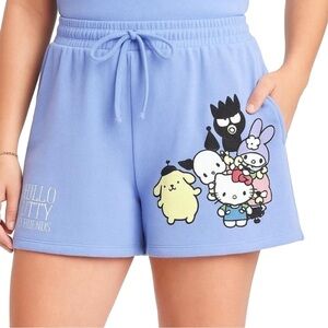 Hello Kitty and Friends Cozy Blue Shorts